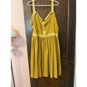 Lindy Bop Imelda Plus Size Polka Dot US 22 Dress